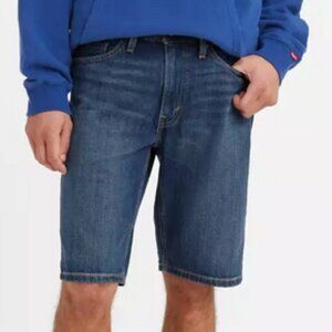 Levis 541 Athletic Taper 11" Cotton Denim Blue Jean Shorts waist 36 NWT